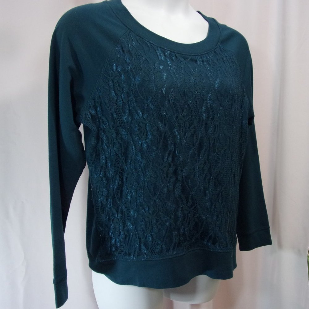 Willow Bay Dark Teal Top Size XL